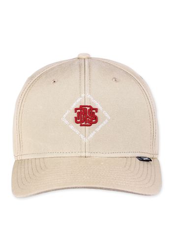 DJINNS Cappello da baseball 'TrueFit 2.0 New Diamond'  beige / rosso