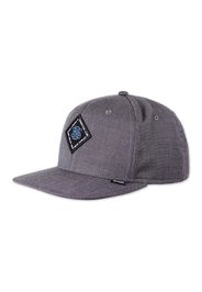 DJINNS Cappello da baseball 'Diamond'  blu / grigio scuro / nero / bianco