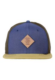 DJINNS Cappello da baseball  beige / navy / marrone / giallo