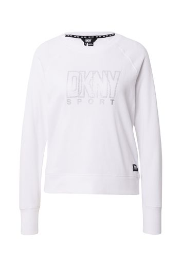 DKNY Performance Felpa  bianco / argento