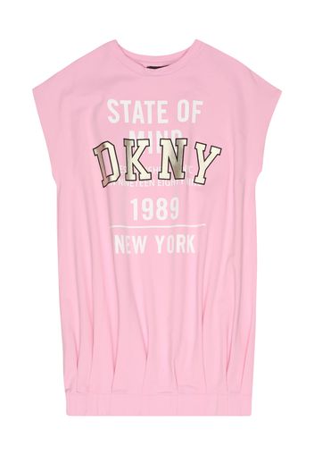 DKNY Abito 'KURZARM KLEID'  rosé / bianco / nero / oro