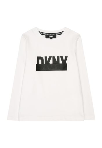 DKNY Maglietta  nero / bianco