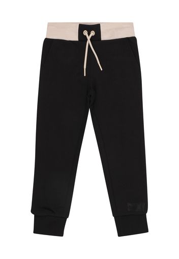 DKNY Pantaloni  beige / nero