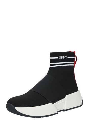 DKNY Sneaker alta 'Marini'  nero / bianco