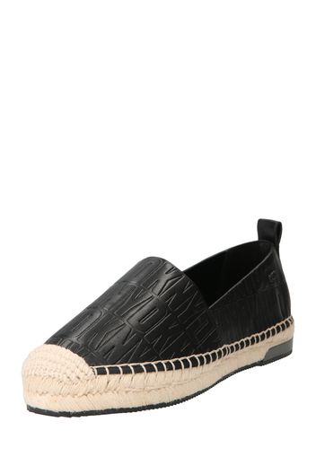 DKNY Espadrillas 'MAKALINA'  beige / nero