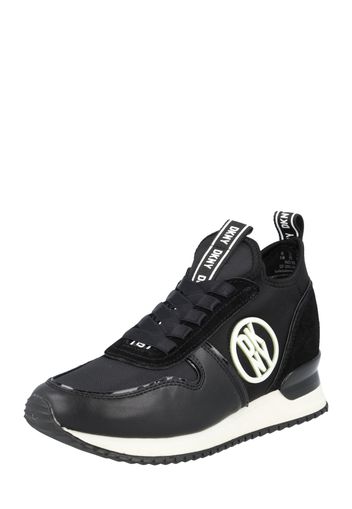 DKNY Sneaker alta 'SABATINI'  nero / bianco