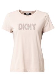 DKNY Maglietta  arancione pastello / rosa / argento