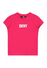 DKNY Maglietta  rosa neon / bianco