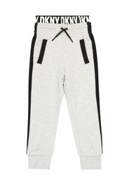 DKNY Pantaloni  grigio chiaro / nero / bianco