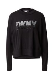 DKNY Pullover  nero / argento