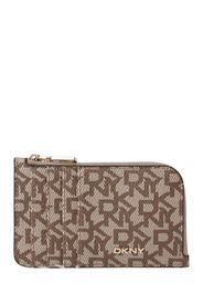 DKNY Portamonete ''BRYANT'  beige chiaro / marrone scuro