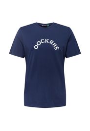 Dockers Maglietta  navy / bianco