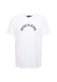 Dockers Maglietta  bianco / nero