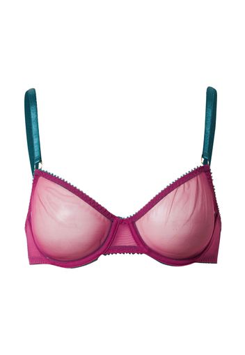 Dora Larsen Reggiseno 'EILISH'  porpora / smeraldo