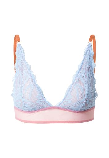 Dora Larsen Reggiseno 'PENELOPE'  blu chiaro / rosa / arancione