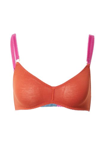 Dora Larsen Reggiseno 'VEGA'  ruggine / rosa / blu