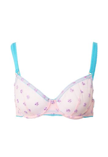 Dora Larsen Reggiseno 'BETH'  blu ciano / rosa