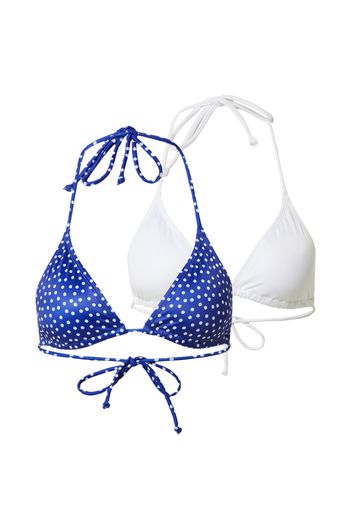 Dorina Top per bikini  blu / bianco