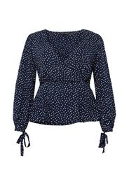 Dorothy Perkins Curve Camicia da donna  navy / bianco