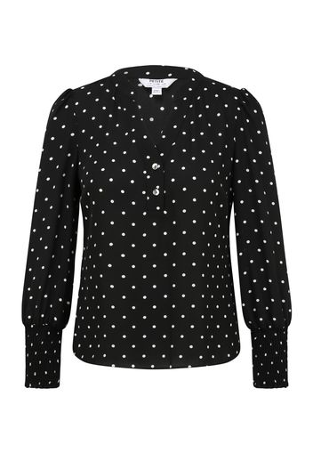 Dorothy Perkins Petite Camicia da donna  nero / bianco