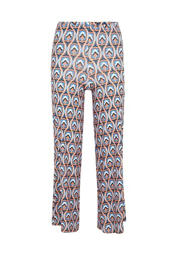 Dorothy Perkins Petite Pantaloni 'Geo'  azzurro / albicocca / nero / bianco