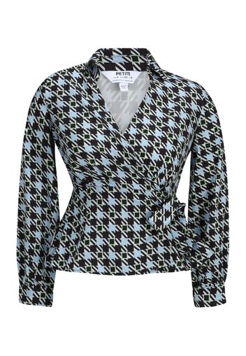 Dorothy Perkins Petite Camicia da donna  blu chiaro / verde pastello / nero / bianco