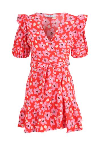 Dorothy Perkins Petite Abito  rosa / rosso / bianco