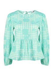 Dorothy Perkins Petite Camicia da donna  giada / bianco