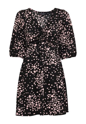 Dorothy Perkins Abito 'HEART'  nero / rosa