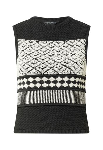 Dorothy Perkins Top in maglia  nero / bianco