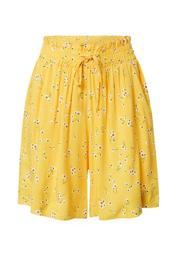 Dorothy Perkins Pantaloni  giallo / bianco / verde scuro