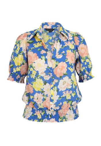 Dorothy Perkins Camicia da donna  blu / giallo / arancione chiaro / rosa