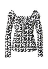 Dorothy Perkins Camicia da donna  nero / bianco