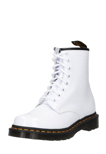 Dr. Martens Stivaletto stringato '1460'  bianco / giallo scuro / nero