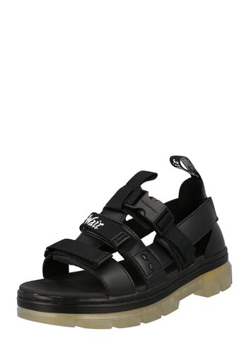 Dr. Martens Sandalo con cinturino 'Pearson'  nero / bianco