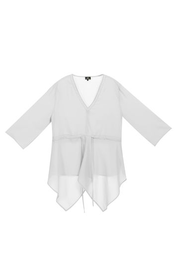 DreiMaster Klassik Camicia da donna  bianco lana