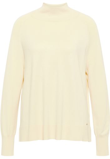 DreiMaster Klassik Pullover  bianco lana