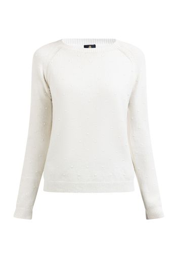 DreiMaster Klassik Pullover  bianco lana