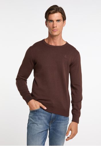 DreiMaster Klassik Pullover  marrone scuro