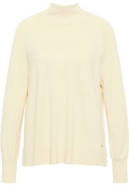 DreiMaster Klassik Pullover  bianco lana