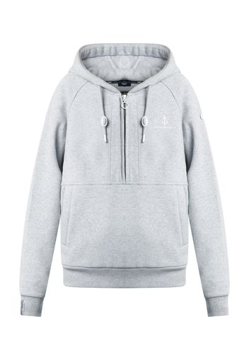 DreiMaster Maritim Sweatshirt  grigio sfumato / bianco