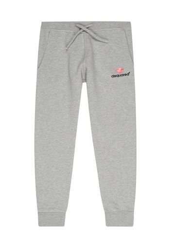 DSQUARED2 Pantaloni  grigio sfumato / rosso / nero