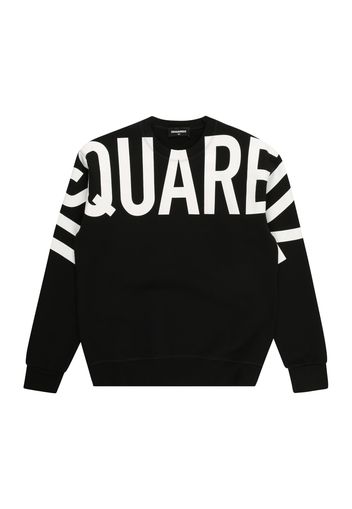 DSQUARED2 Felpa  nero / bianco