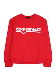 DSQUARED2 Felpa  rosso / bianco