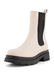 Dune LONDON Boots chelsea 'PALMZ'  crema / nero