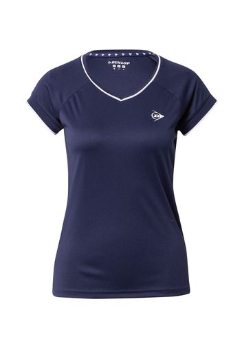 DUNLOP Maglia funzionale  navy / bianco