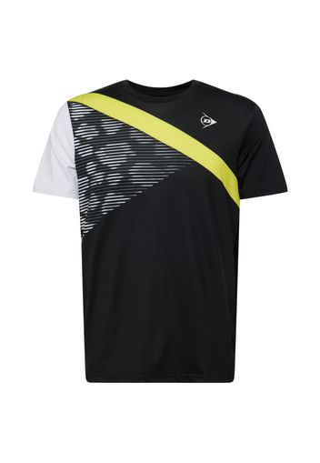 DUNLOP Maglia funzionale  giallo / nero / bianco