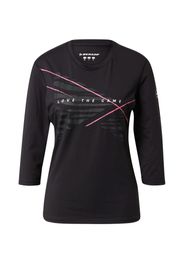 DUNLOP Maglia funzionale  rosa chiaro / nero / bianco