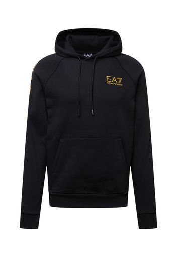 EA7 Emporio Armani Felpa  nero / giallo