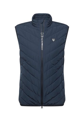 EA7 Emporio Armani Gilet  blu scuro / nero / bianco